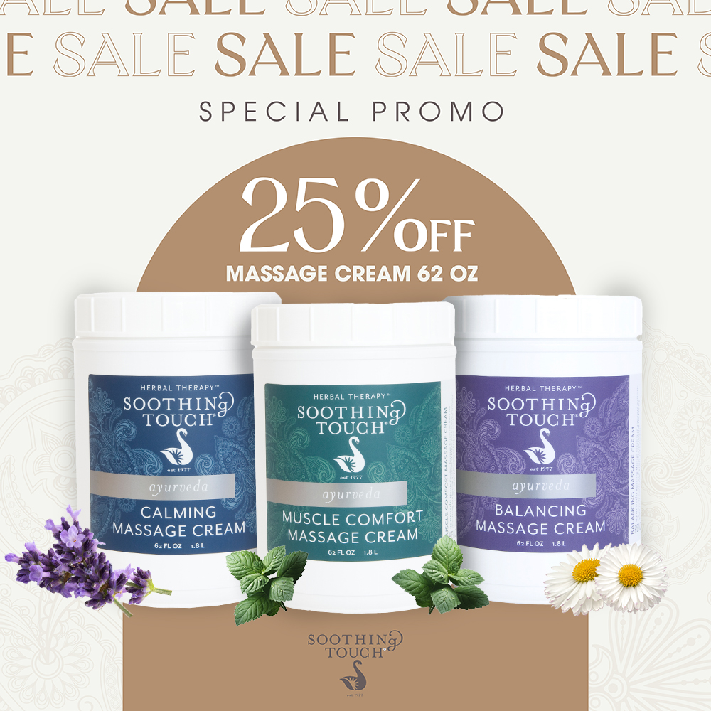Save 25% on 62oz Massage Creams